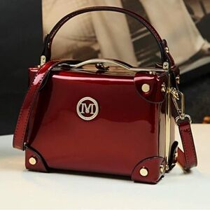 Leather Handbag Clutch Bag